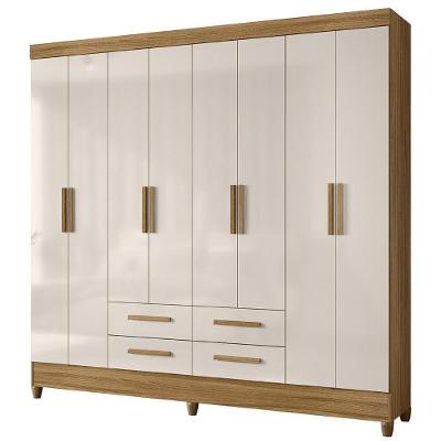 Guarda Roupa Casal 204cm 8 Portas Vitta Freijó/off Z17 - Mpozenato