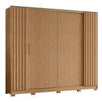 Guarda Roupa Casal 270cm 4 Portas Jacarandá Flex Off/freijó - Albatroz - 9