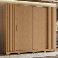 Guarda Roupa Casal 270cm 4 Portas Jacarandá Flex Off/freijó - Albatroz - 10