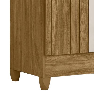 Guarda Roupa Casal Khani Freijó-Off Z17 6 Portas Bater 4 Gavetas Freijó-Off Mpozenato