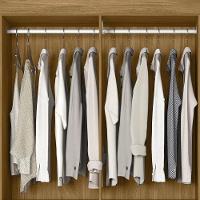 Guarda Roupa Casal 165cm Com Espelho Khani Freijó/off Z17 - Mpozenato - 8