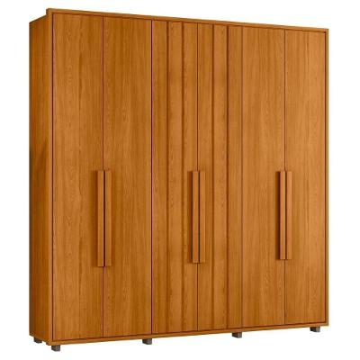 Guarda Roupa Casal 230cm Com 6 Portas Barok Cinamomo Z10 - Mpozenato