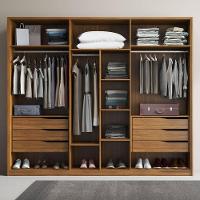 Guarda Roupa Casal 6 Portas 6 Gavetas Atrice D02 Amendola/grafito - Mpozenato - 3