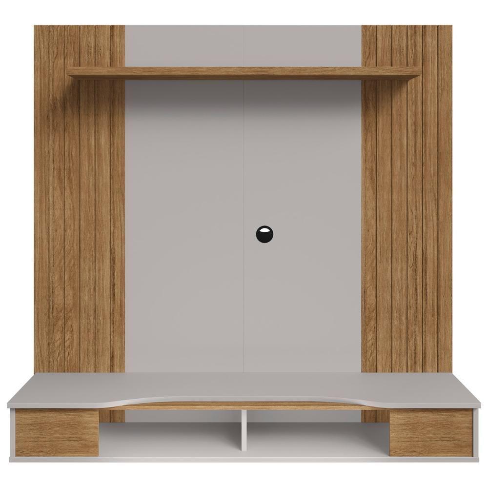 Painel Tv 55 Pol E Bancada Suspensa 136cm Foz Cinamomo/off B02 - Mpozenato - 5