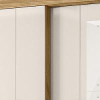 Guarda Roupa Casal 237cm Com Espelho Archi Freijó/off Z17 - Mpozenato - 7