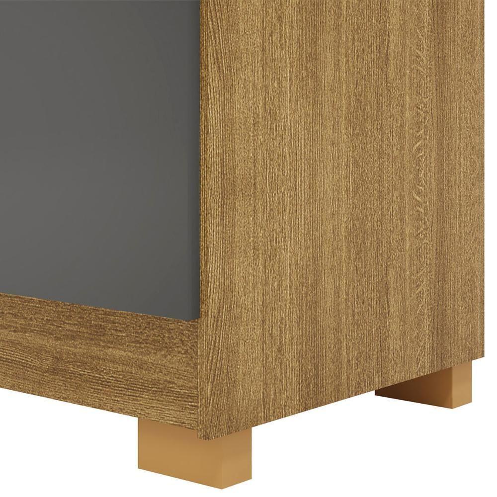 Guarda Roupa Casal 218cm Com Espelho Bolty Nature/alasca V02 - Mpozenato - 9