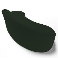 Sofá Living 4 Lugares 300cm Braço Esquerdo Mozart D06 Veludo Verde - Mpozenato - 6