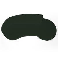 Sofá Living 3 Lugares 230cm Braço Esquerdo Mozart D06 Veludo Verde - Mpozenato - 8