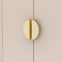 Guarda Roupa Casal 203cm Com Espelho Leo Imbuia/fendi V02 - Mpozenato - 7