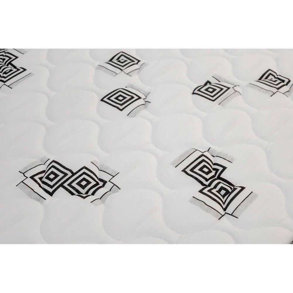 Cama Box Baú Queen: Colchão Espuma D45 Ortobom Light Saúde OrtoPillow + Base CRC Courano Black(158x198) - 4