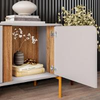 Rack Bancada Para Tv 75 Pol 180cm Ricky Off/cinamomo B02 - Mpozenato - 7