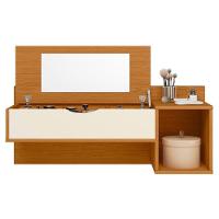 Penteadeira Camarim Com Led 2 Portas Loli A02 Off/cinamomo - Mpozenato - 5