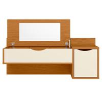 Penteadeira Camarim Com Led 2 Portas Loli A02 Off/cinamomo - Mpozenato - 9