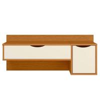 Penteadeira Camarim Com Led 2 Portas Loli A02 Off/cinamomo - Mpozenato - 10