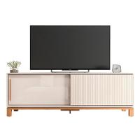 Rack Bancada Para Tv 65 Pol 180cm Lucca Off White/freijó C01 - Mpozenato - 5