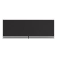 Armário De Cozinha Modulado De Canto 7 Peças Cp24 Com Pia Inox Branco/preto - Lumil - 2