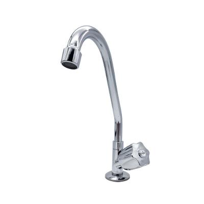 Torneira Cozinha Bica Móvel Metal Bancada Mesa Cromada Luxo