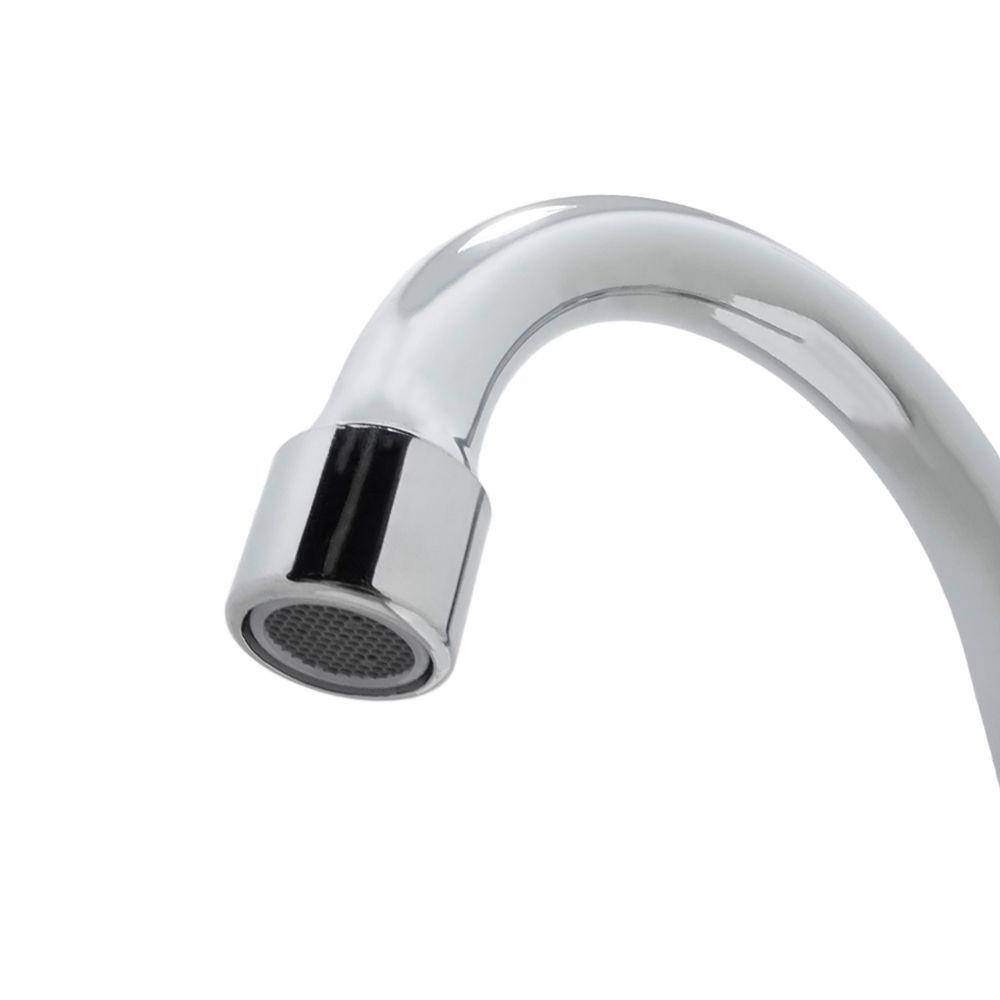 Torneira Lavatório Banheiro Pia Bica Móvel Baixa Cromado Mesa 1/4 De Volta - 5