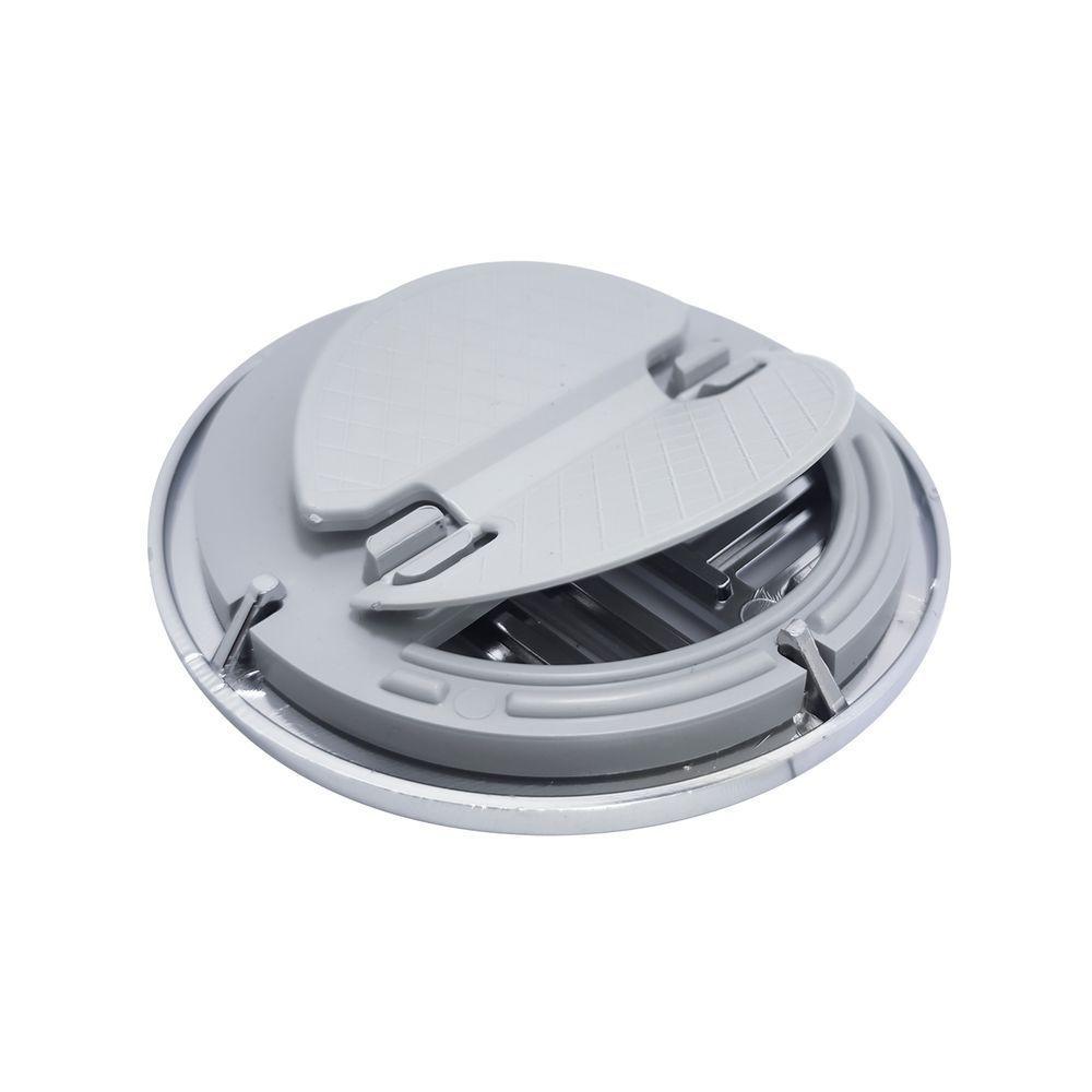 Ralo Grelha Anti-inseto Automático Inteligente Redondo 10x10cm Banheiro Lavatório Cromado Abs - 4