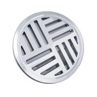 Ralo Grelha Anti-inseto Automático Inteligente Redondo 10x10cm Banheiro Lavatório Cromado Abs - 1