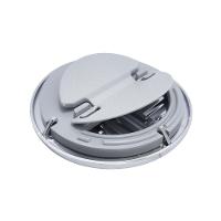 Ralo Grelha Anti-inseto Automático Inteligente Redondo 10x10cm Banheiro Lavatório Cromado Abs