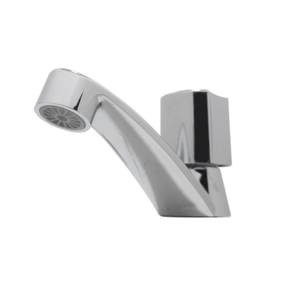 Torneira Pia Banheiro Lavatório Mesa Bancada Cuba Embutida Cromado 1/4 De Volta Abs - 1