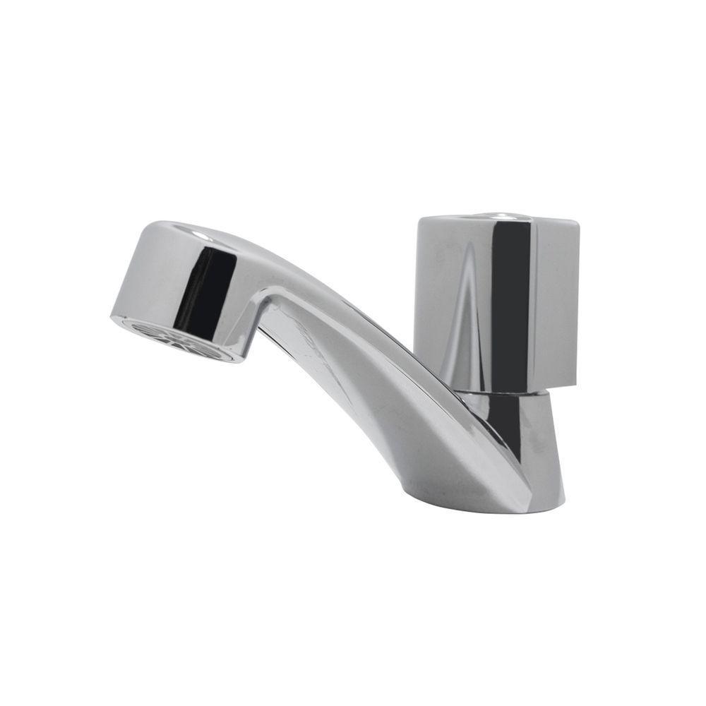 Torneira Pia Banheiro Lavatório Mesa Bancada Cuba Embutida Cromado 1/4 De Volta Abs - 3