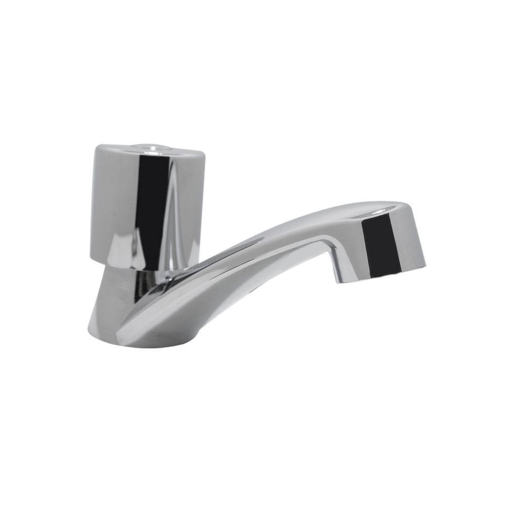 Torneira Pia Banheiro Lavatório Mesa Bancada Cuba Embutida Cromado 1/4 De Volta Abs - 4