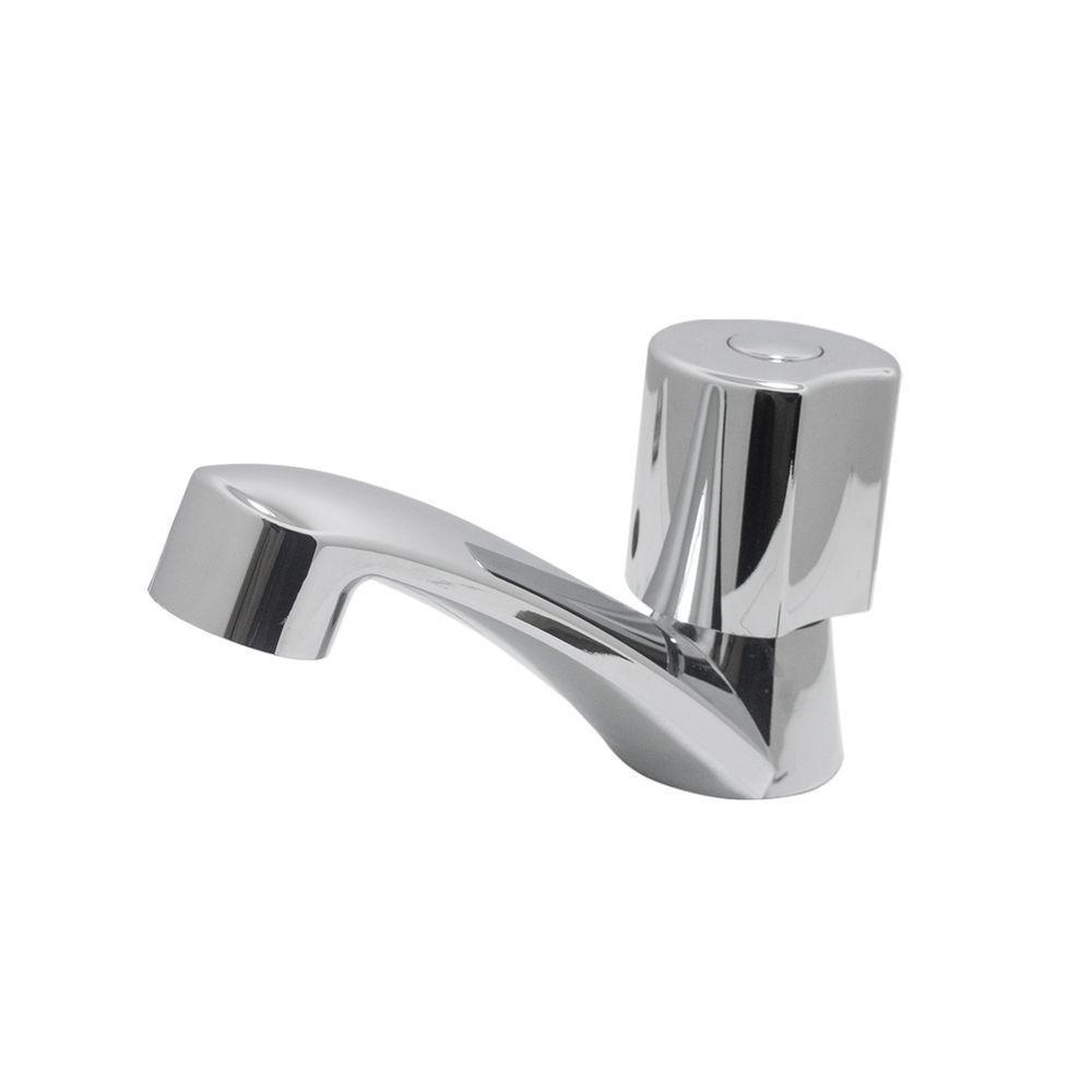 Torneira Pia Banheiro Lavatório Mesa Bancada Cuba Embutida Cromado 1/4 De Volta Abs - 5