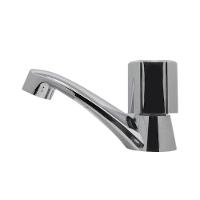 Torneira Pia Banheiro Lavatório Mesa Bancada Cuba Embutida Cromado 1/4 De Volta Abs - 2