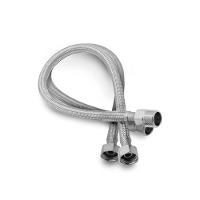 Torneira Misturador Cozinha Metal Bancada Mesa + 2 Engates Flexíveis Malha Aço - 7