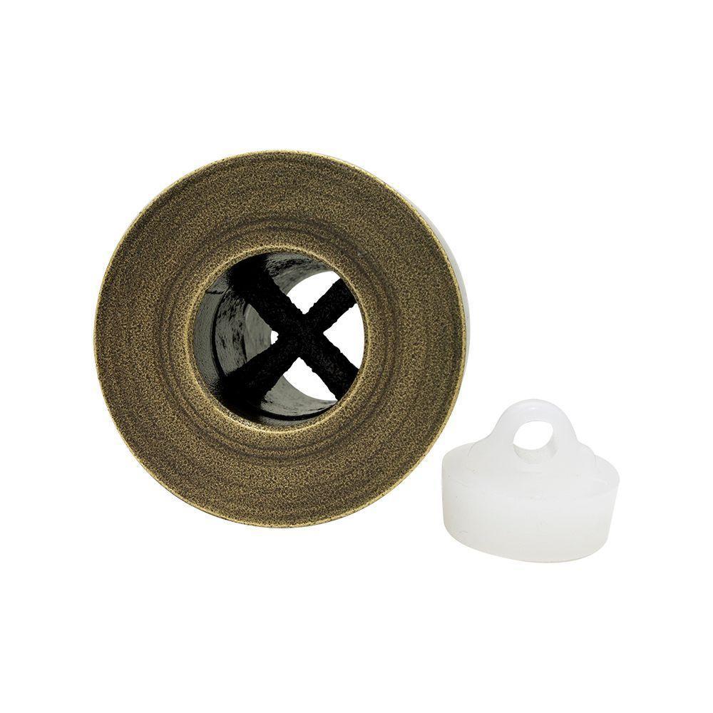 Válvula Lavatório Banheiro Industrial Rustica Dourado Ouro Velho Metal Luxo - 2