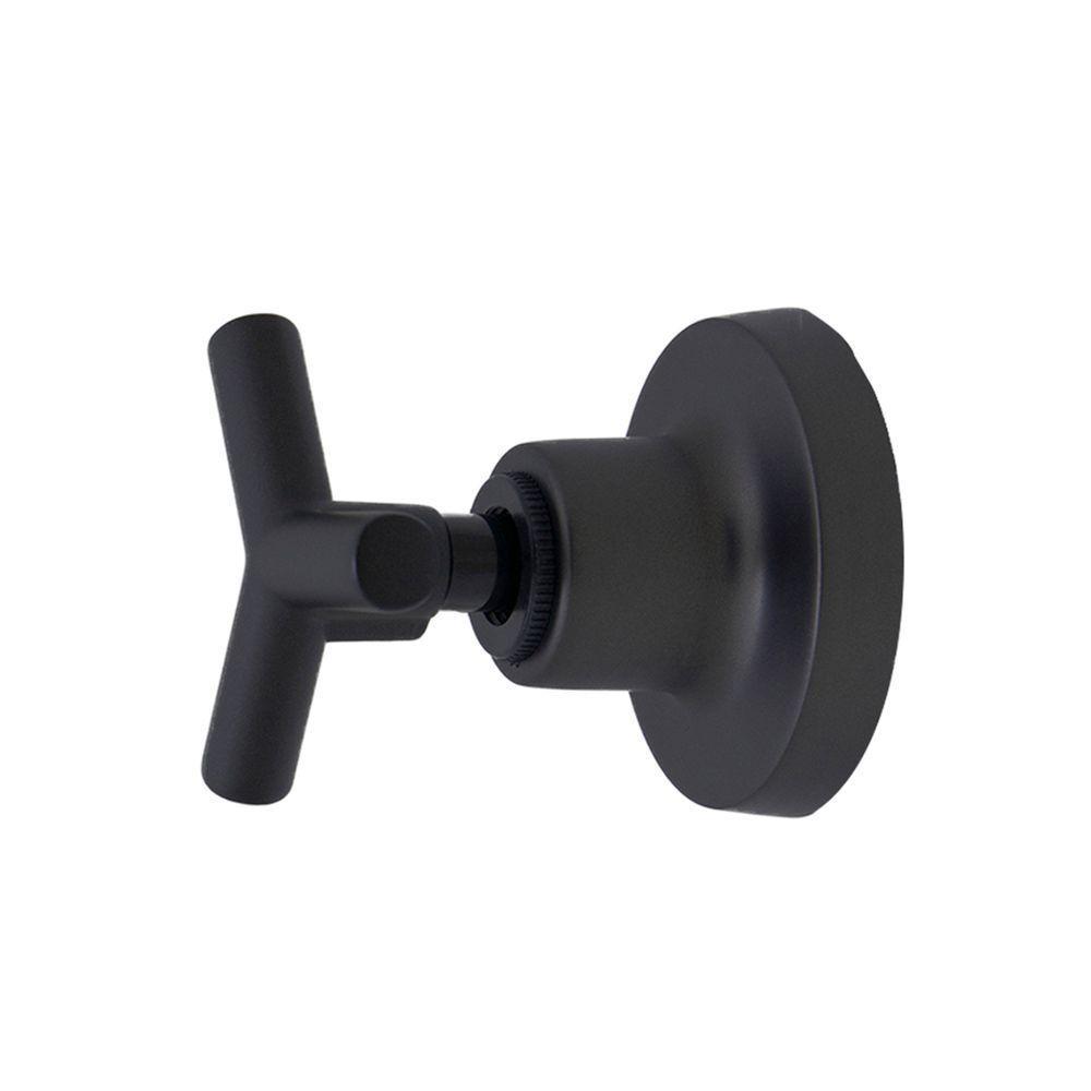 Kit 2 Acabamentos De Registro Preto Fosco Padrão Deca C55 - 4