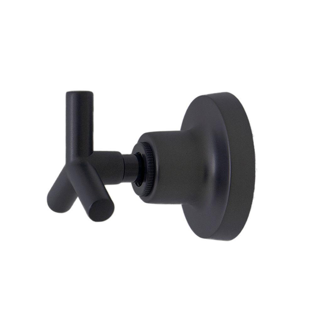 Kit 2 Acabamentos De Registro Preto Fosco Padrão Deca C55 - 5