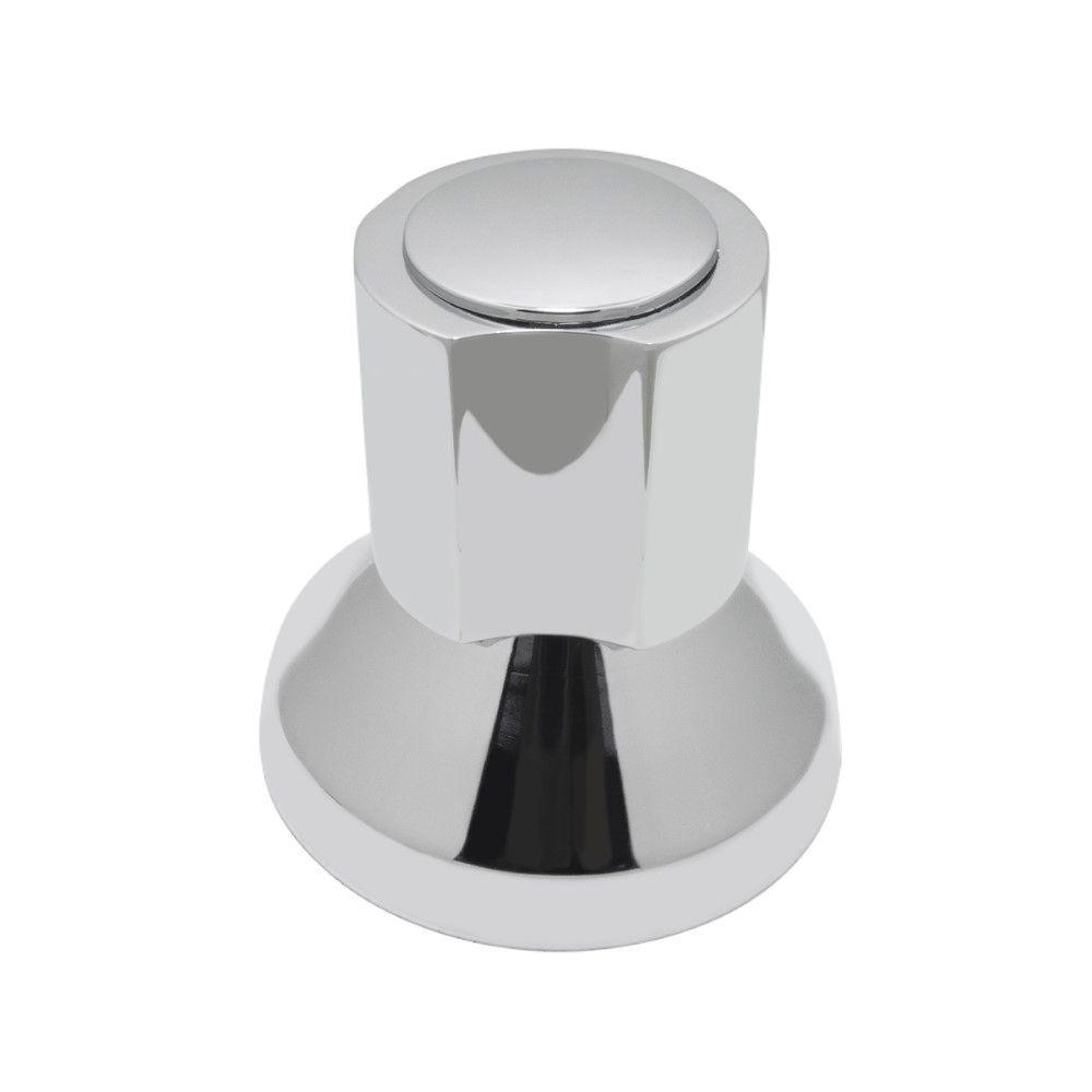 Acabamento Registro Banheiro Lavatório Padrão Docol Pressão E Gaveta Cromado Luxo C40 - 3