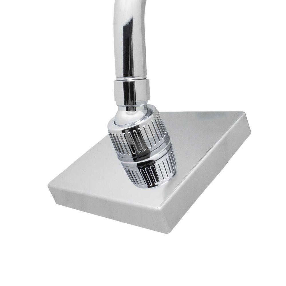 Chuveiro Ducha Quadrado Articulável Flexível Parede Solar Ou Gás Cromado Luxo - 4