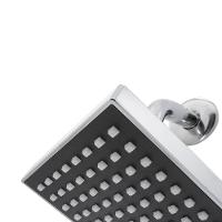 Chuveiro Ducha Quadrado Articulável Flexível Parede Solar Ou Gás Cromado Luxo - 3