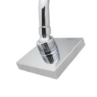 Chuveiro Ducha Quadrado Articulável Flexível Parede Solar Ou Gás Cromado Luxo