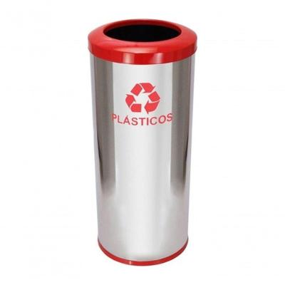 Lixeira Em Inox Com Aro