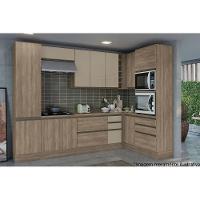 Armário Aéreo p/ Cozinha  Canto Maxxi G768 c/ 1 Porta 98cm Nogal - Kappesberg - 3