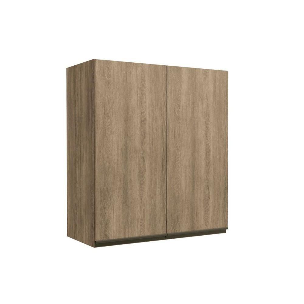 Armário Aéreo p/ Cozinha Maxxi G764 c/ 2 Portas 80cm Nogal - Kappesberg - 1