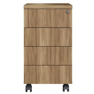 Gaveteiro 4 Gavetas Office 36 Cm 25908 Artesano Nogal Sevilha