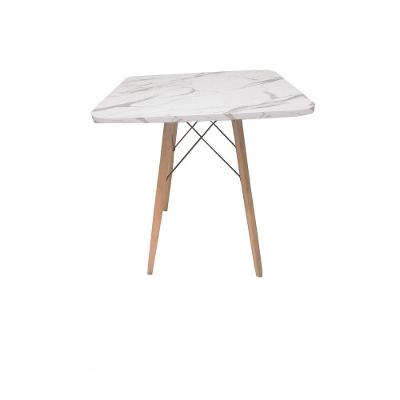 Mesa Eames Eiffel Quadrada 70 Cm - Estilo Granito
