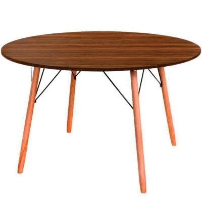 Mesa Eames Eiffel Redonda 120 Cm - Pau Ferro