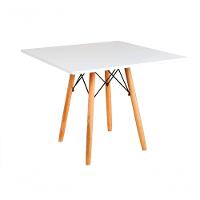 Mesa Eames Eiffel Quadrada 90 Cm - Branca - 1
