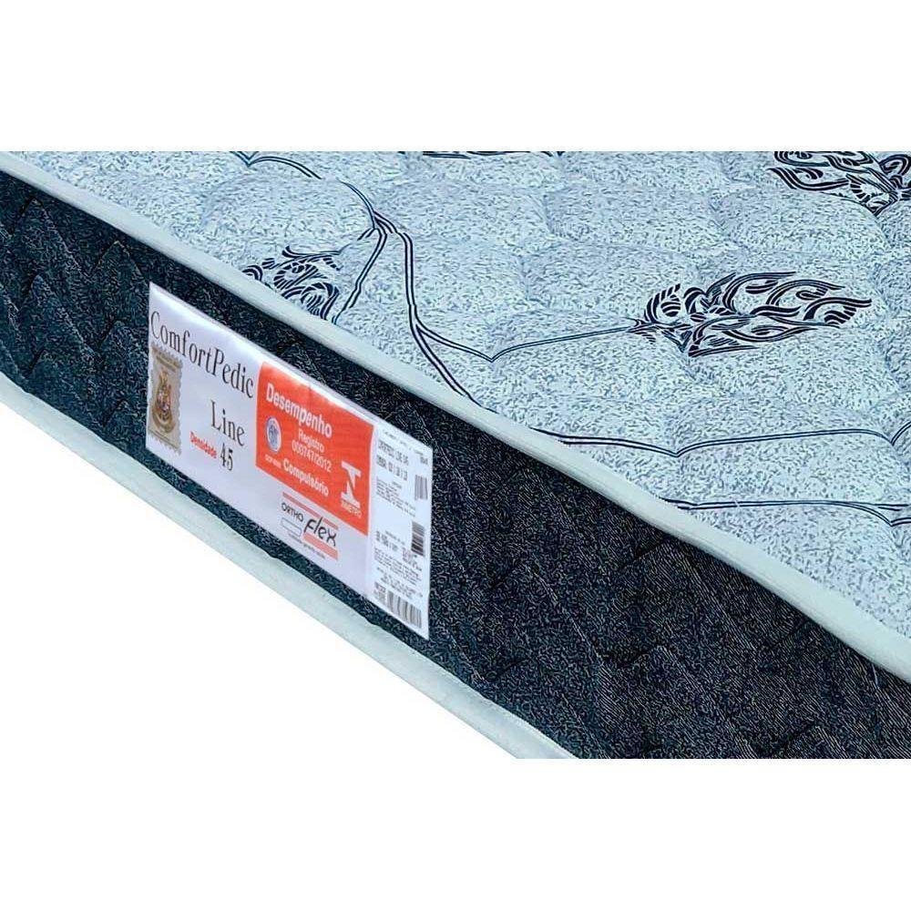Colchão Queen Espuma D45 Comfortpedic Line (158x198x24) - Orthoflex - 2