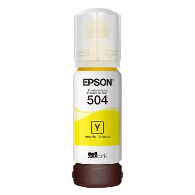 Refil De Tinta Epson T504422 Ecotank Amarelo