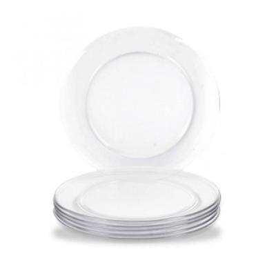 Jogo 12 Pratos Raso Gourmet Astral 26cm Marinex Santa Marina