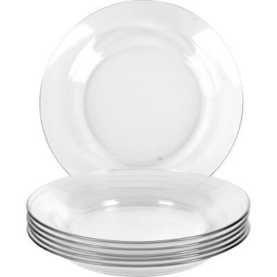 Conjunto 16 Pratos Fundo Astral Vidro Dura Duralex - Nadir