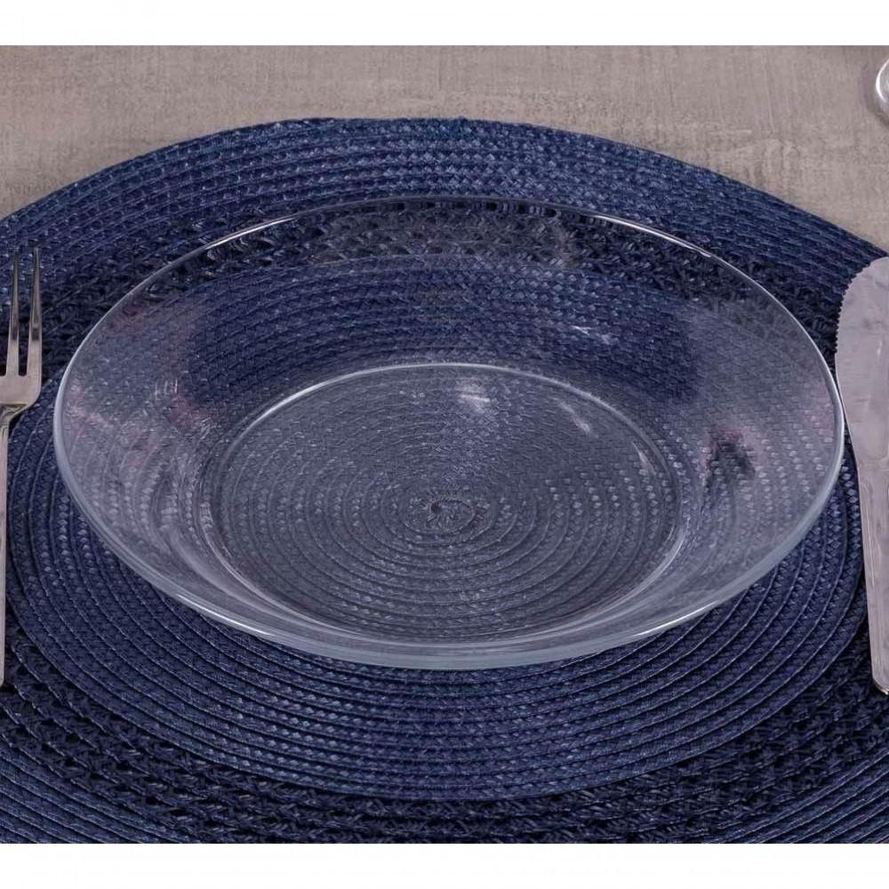 Conjunto 14 Pratos Fundo Astral Vidro Dura Duralex - Nadir - 4